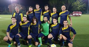 La formazione del Serralta schierata in Coppa